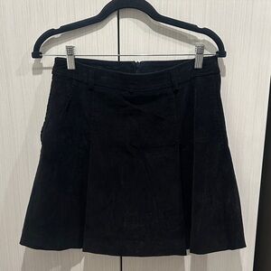 D&G by Dolce & Gabana | VINTAGE Classic Black A-Line Corduroy Skirt